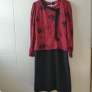 Equi Red and black dress